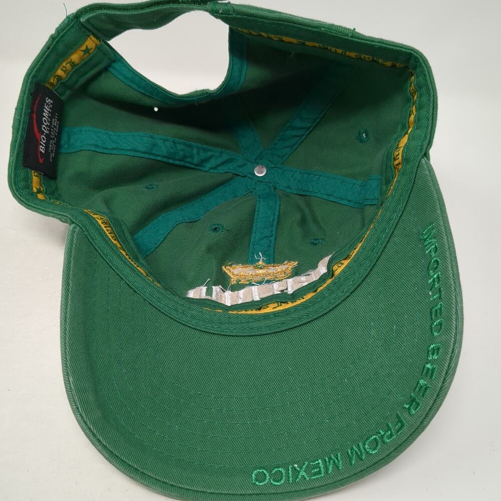 Corona Extra Strapback Hat Green Solid One Size E… - image 7